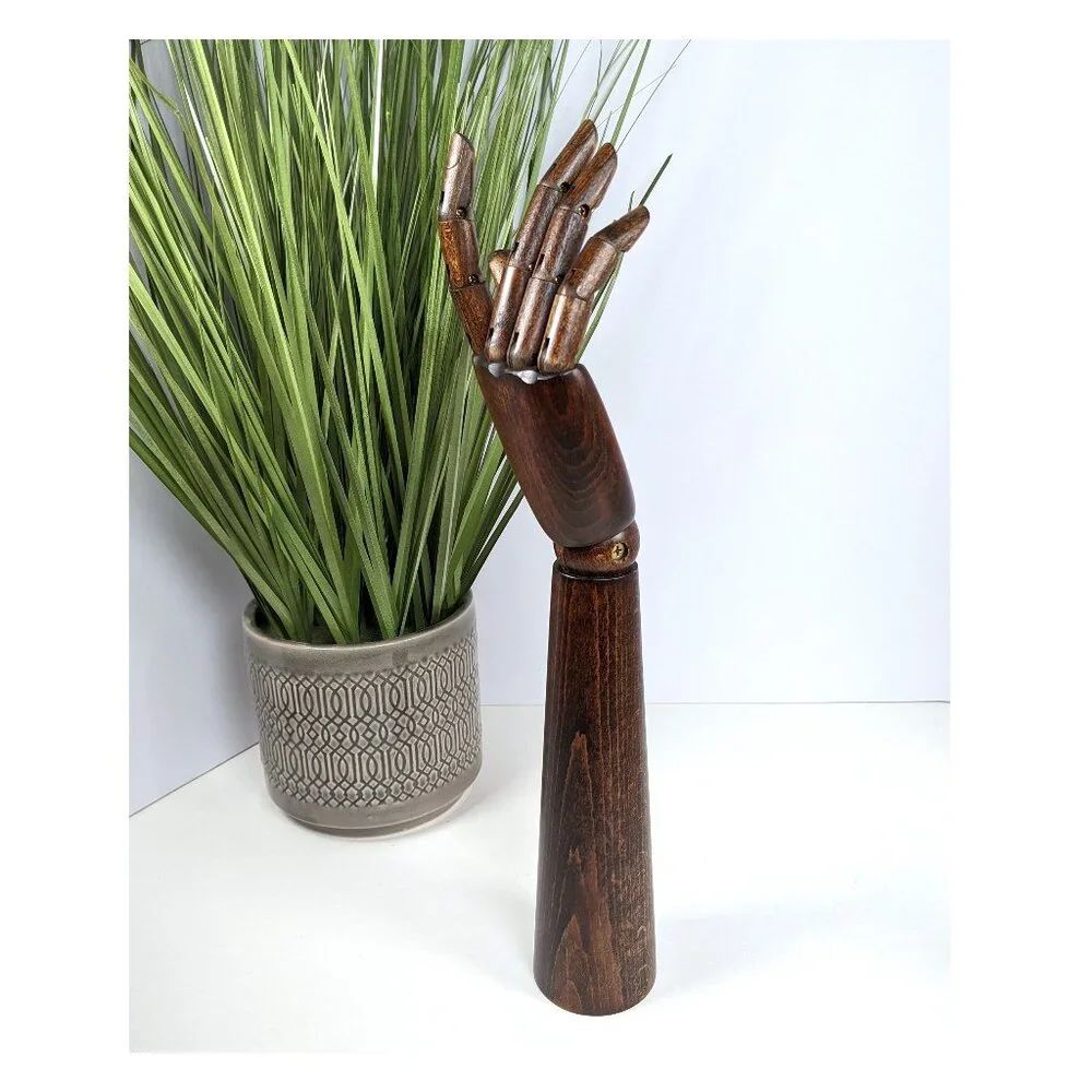 17" Wooden Artist Hand Model Mannequin for Drawing Art Display Right Hand NEW - Picture 1 of 7